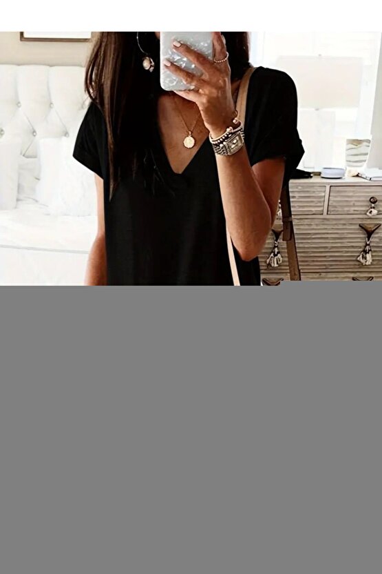 eyesof Kadın Kısa Kollu çapa Baskılı Viskon Ikili Takım