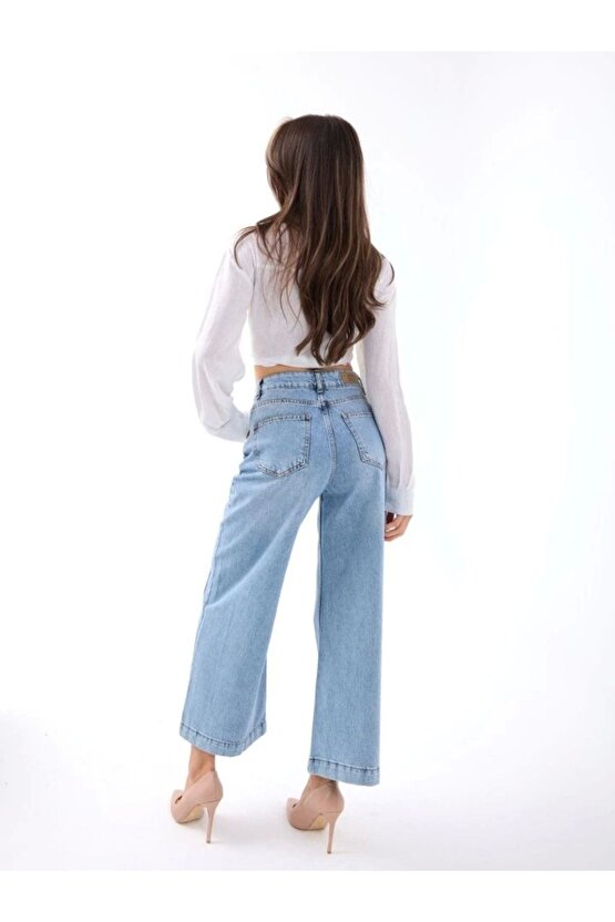 7356 KOT PANTOLON-MAVİ