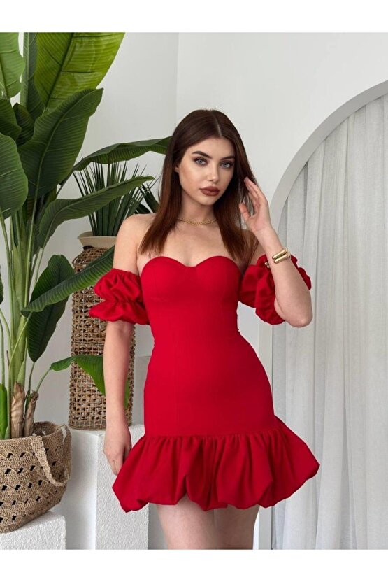 Moda Shop & Butik Peyda Straplez Elbise