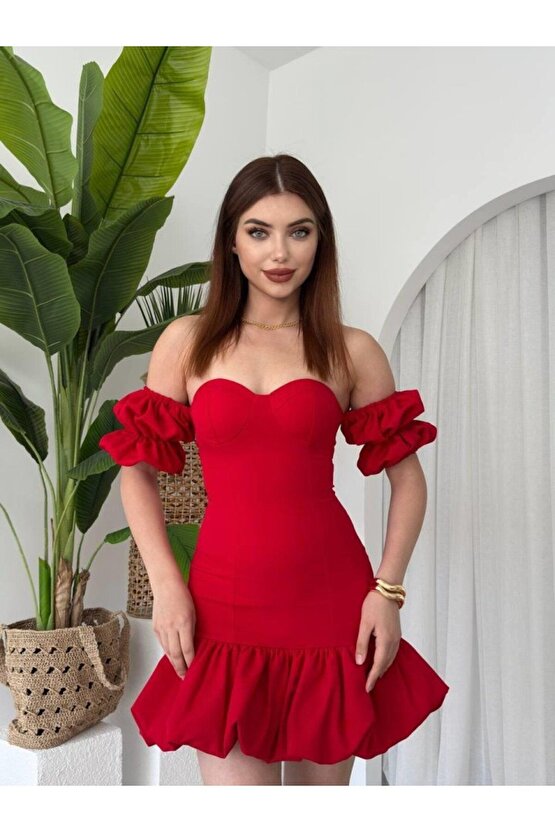 Moda Shop & Butik Peyda Straplez Elbise