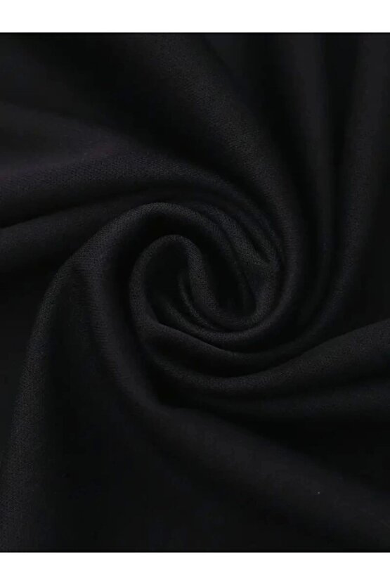 Baskılı Oversize Bisiklet Yaka T-shirt - Siyah