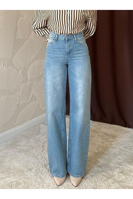 Mra Fashion Mavi Comfy Jeans Pantolon