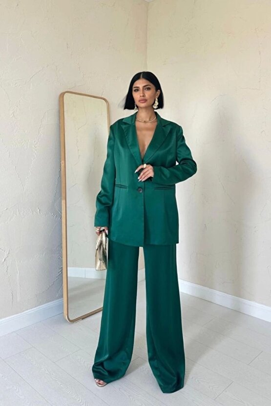 Zümrüt aten Ceket Ve Pantolon Takım