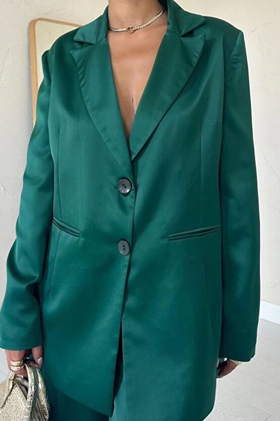Zümrüt aten Ceket Ve Pantolon Takım