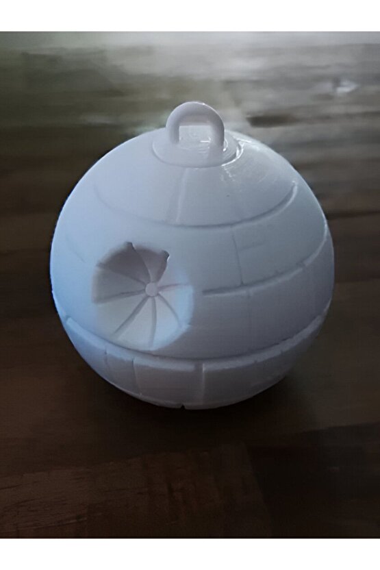 Death Star Topu Yılbaşı Ağacı Süsü Topu