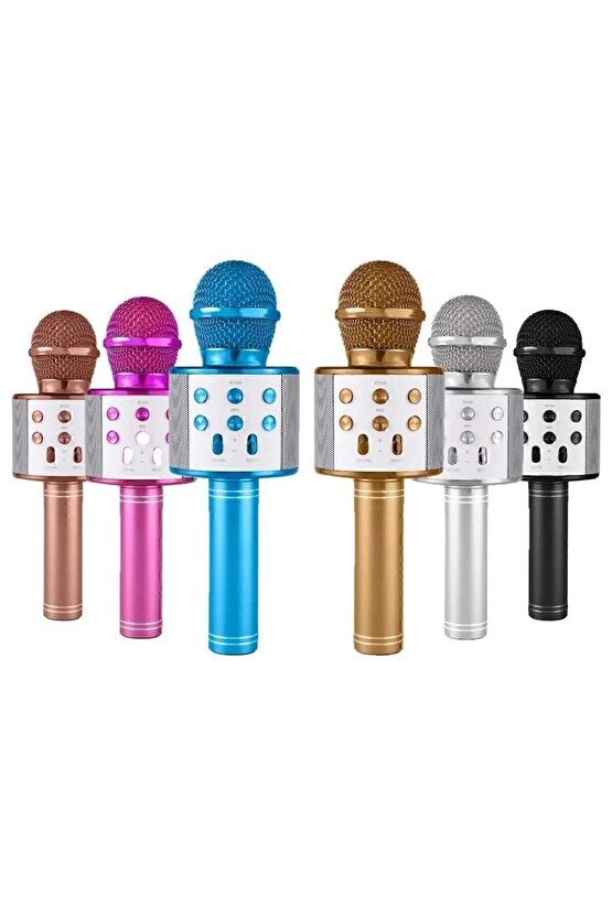 Kareoke Mikrofonu Bluetooth Mikrofon