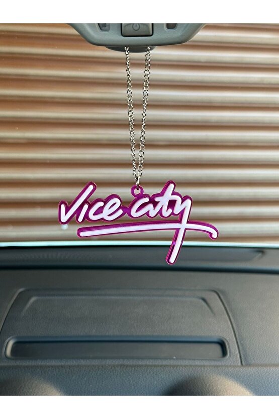 Gta Vice city Dikiz ayna süsü (seffaf mor)