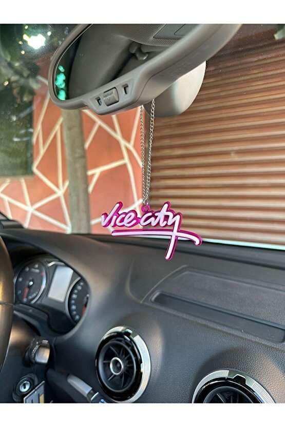 Gta Vice city Dikiz ayna süsü (seffaf mor)