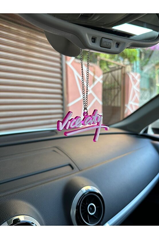 Gta Vice city Dikiz ayna süsü (seffaf mor)