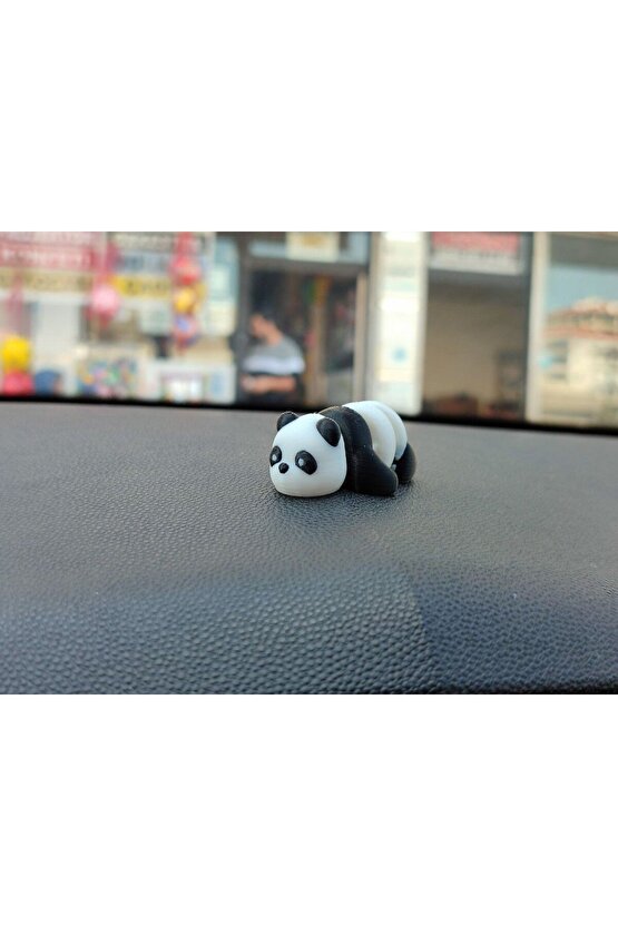 Otomobil Aksesuarı Dikiz Aynası Aksesuarı Dikiz Aynası Süsü Sevimli Panda Tiny Panda