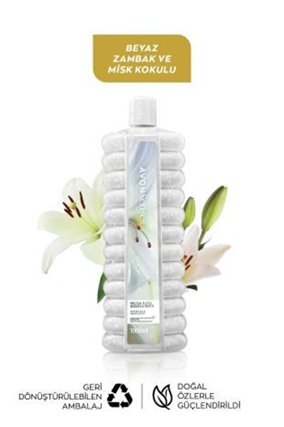 White Lily Zambak Banyo Köpüğü 1 Lt.