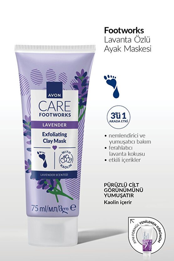 Footworks Lavanta Özlu Ayak Maskesi 75ml