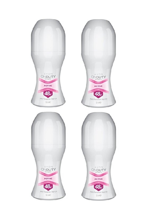 On Duty Active Antiperspirant Kadın Roll-on Deodorant Dörtlü 50ml.
