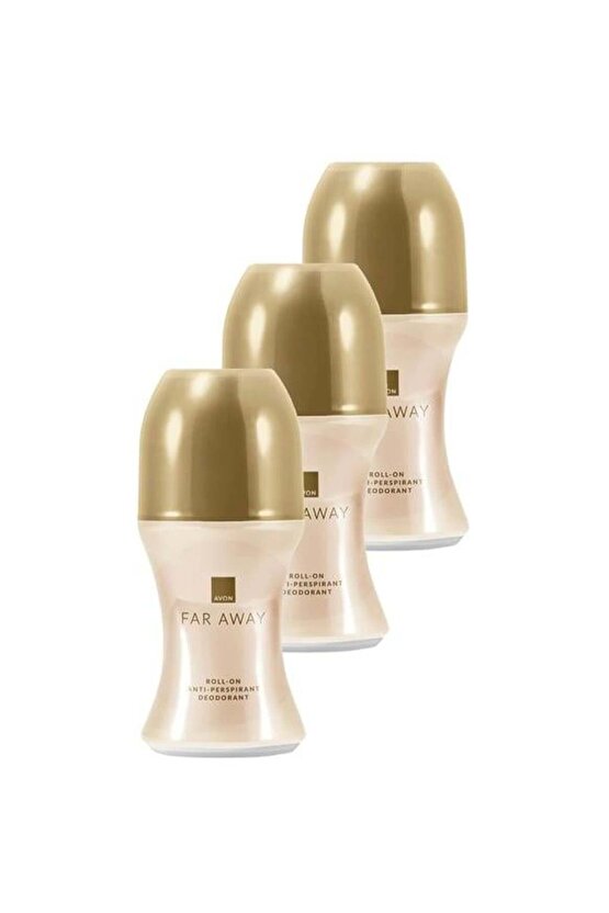 Far Away Kadın Rollon 50 Ml. Üçlü Set