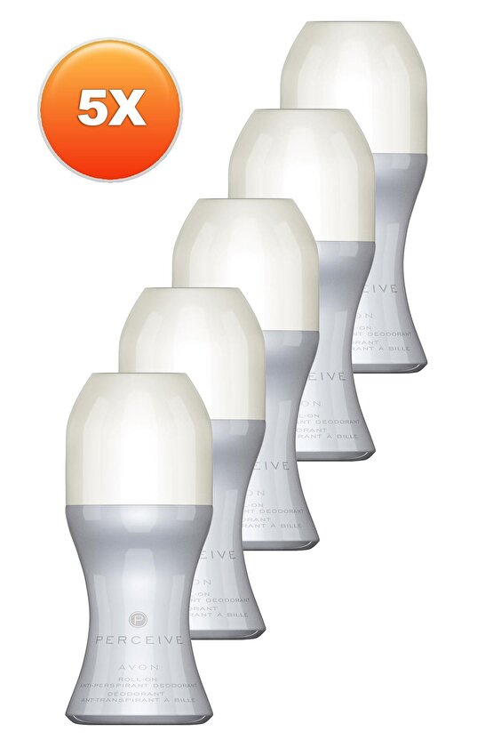 Perceive Kadın Rollon 50 Ml. Beşli Set
