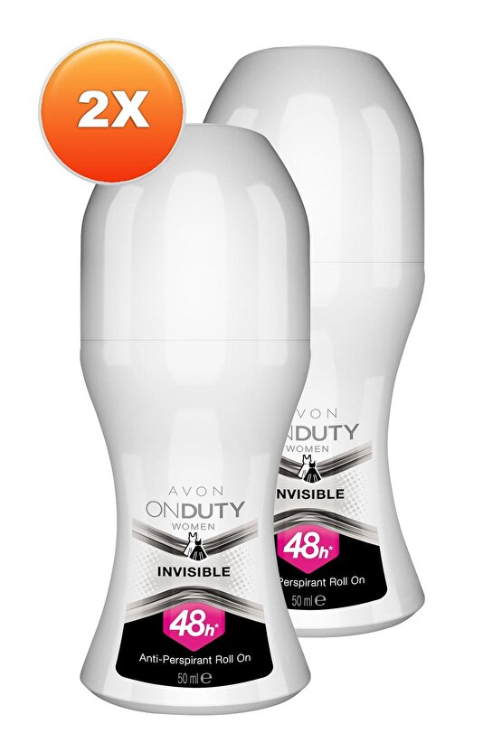 OnDuty Invisible Kadın Rollon 50 Ml. İkili Set
