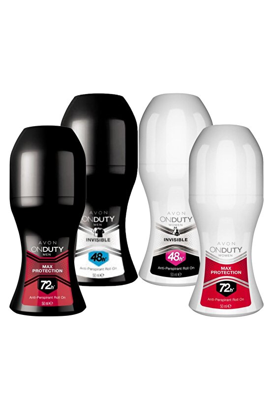 Onduty Invisible Ve Max Protection Kadın Erkek Rollon Paketi