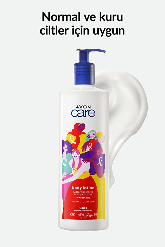 Care Gül Suyu Ve Shea Yağı Özlü E Vitaminli Vücut Losyonu 720 Ml.