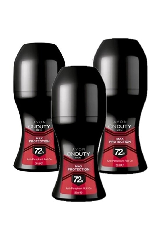 On Duty Max Protection Erkek Antiperspirant Roll On Deodorant Üçlü