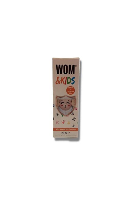 & Kids Hamile Ve Çocuklar Için Ağız Bakım Solüsyonu 20 ml