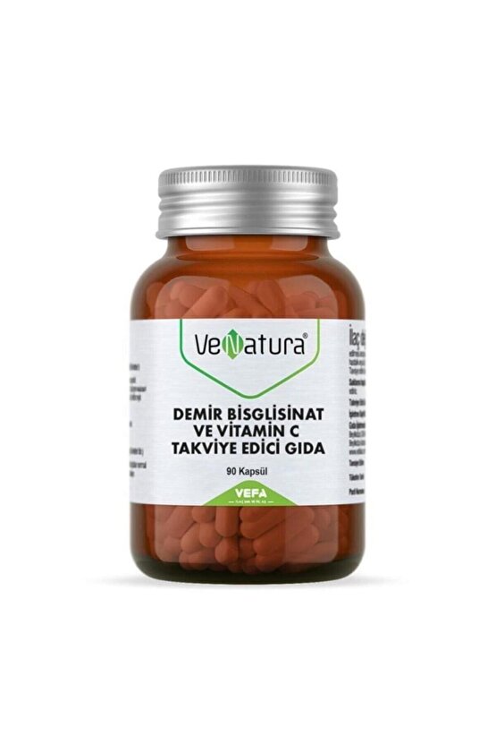 Demir Bsg Ve Vitamin C 90 Kapsül