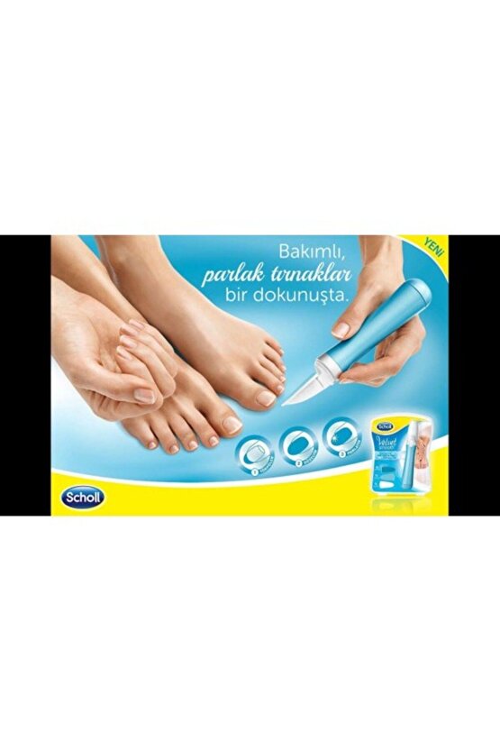 Velvet Smooth Tırnak Bakım Başlıkları 3 Adet