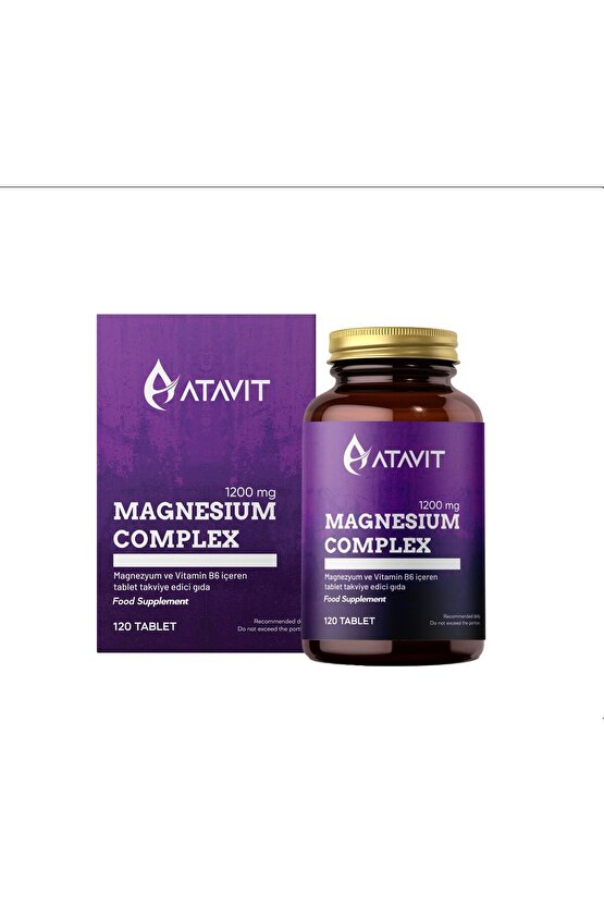 ATAVİT MAGNESIUM COMPLEX 120 TABLET