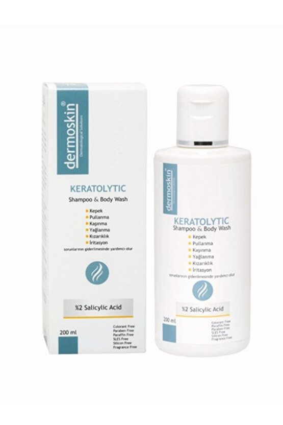 Keratolytic Shampoo Body Wash 200ml