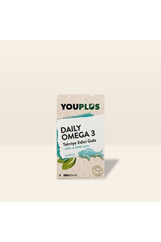 Youplus Omega 3 1000 Mg 30 Kapsül