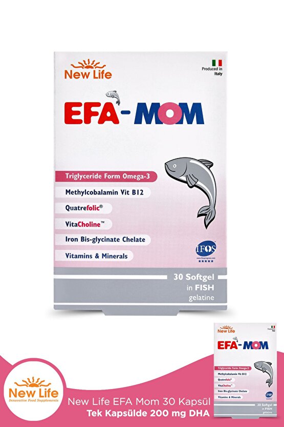 Efa Mom 30 Kapsül