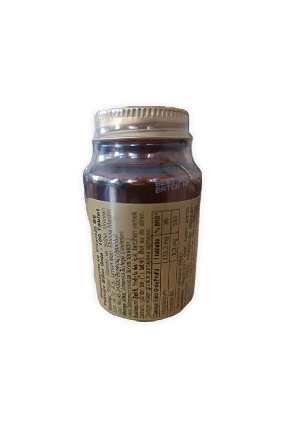 Magnesium with Vitamin B6 100 Tablet