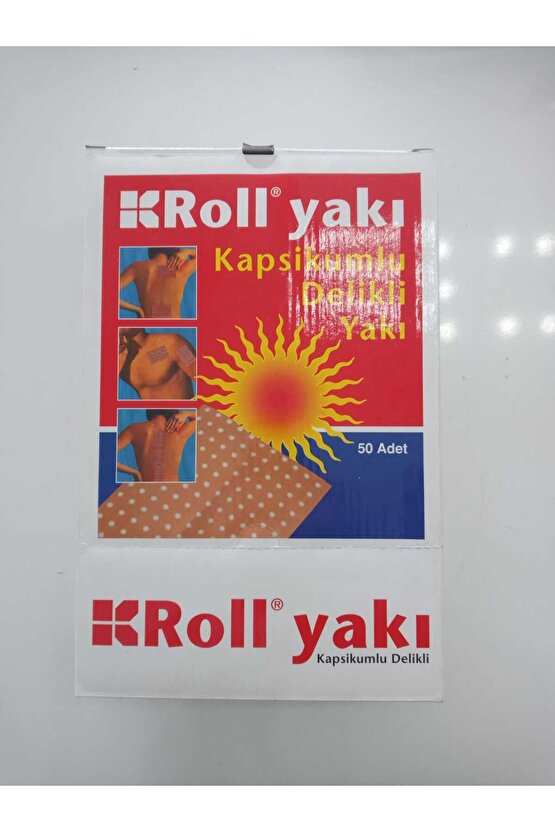 YAKI 50 ADET KAPSİKUMLU DELİKLİ YAKI