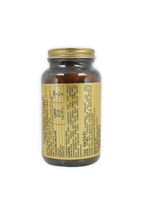 Calcium Magnesium Vitamin D3 150 Tablet