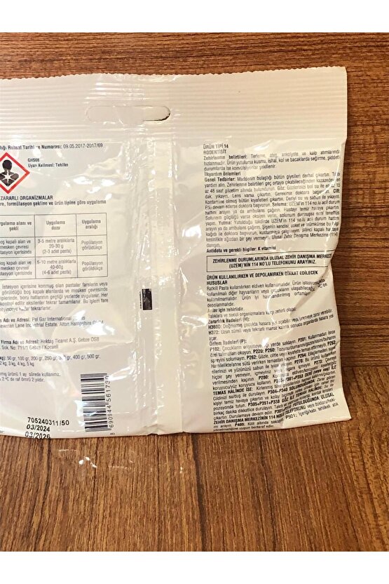 Ratkill Fare Pastası Pasta 100gr