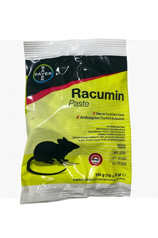 Racumın Fare Pastası (10 X 10 GR) Yeni Ürün