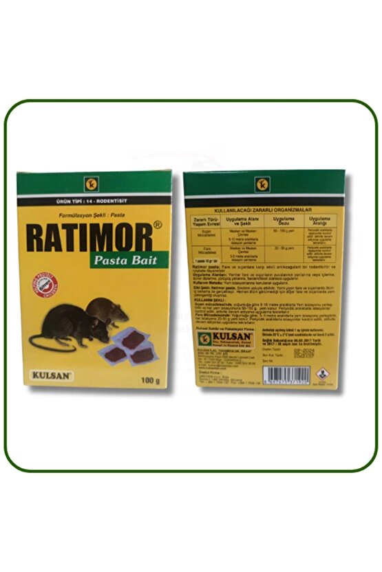 Ratimor Pasta Fare Zehiri | 100 gram