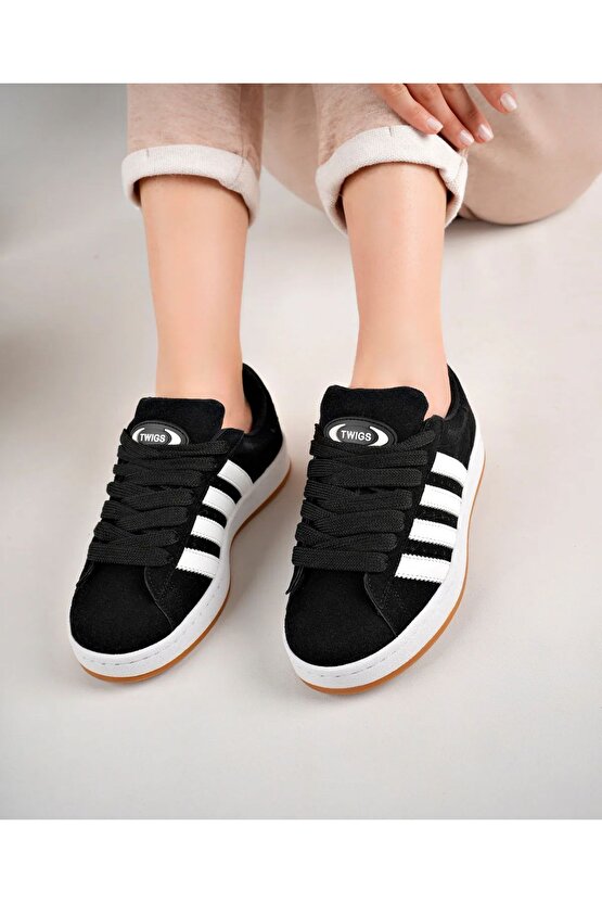 Unisex Klasik Bağcıklı Ortopedik Spor Sneaker Ayakkabı