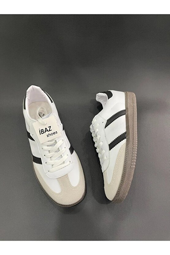 Somba Beyaz Siyah Günlük Sneaker
