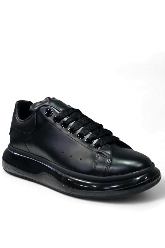 Erkek Bağcıklı Air Balon Kalın Yüksek Taban Ortopedik Günlük Klasik Spor Ayakkabı Sneakers