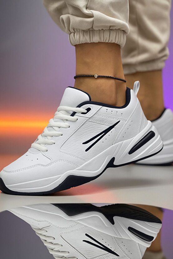 taban kalın düz beyaz sneaker ayakkabı kadın spor erkek spor bez ayakkabı