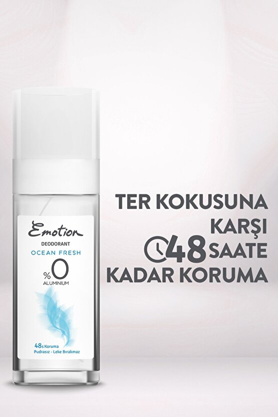 Ocean Fresh Pump Sprey Kadın Deodorant 100 ml