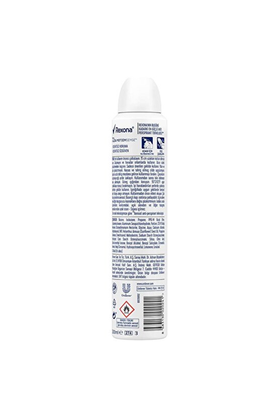 Invisible Black & White Kadın Sprey Deodorant 200ML