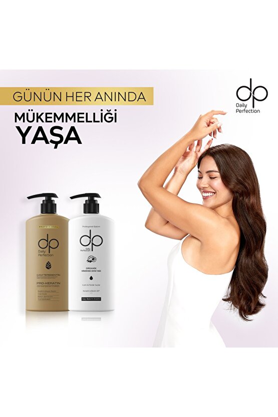 Daıly Perfection1 Adet Çam Terebentin Şampuan(800 ML) 1 Adet Saçkremihindistan Cevizi (500 ML)