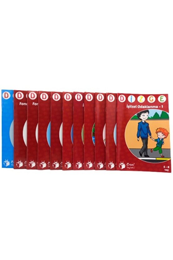 Dizge 5-6 Yaş (KONTROL TABLOSU YOKTUR)  Lütfen Ürün Tanıtım Kısmını Okuyunuzsadece Kitapçıkları