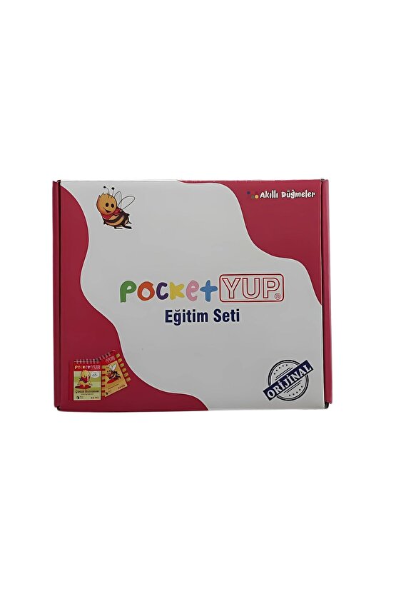 Akıllı Düğmeler - Pocketyup - 4-6 Yaş Çocuk Bulmacası Kitabı Kontrol Kutusu