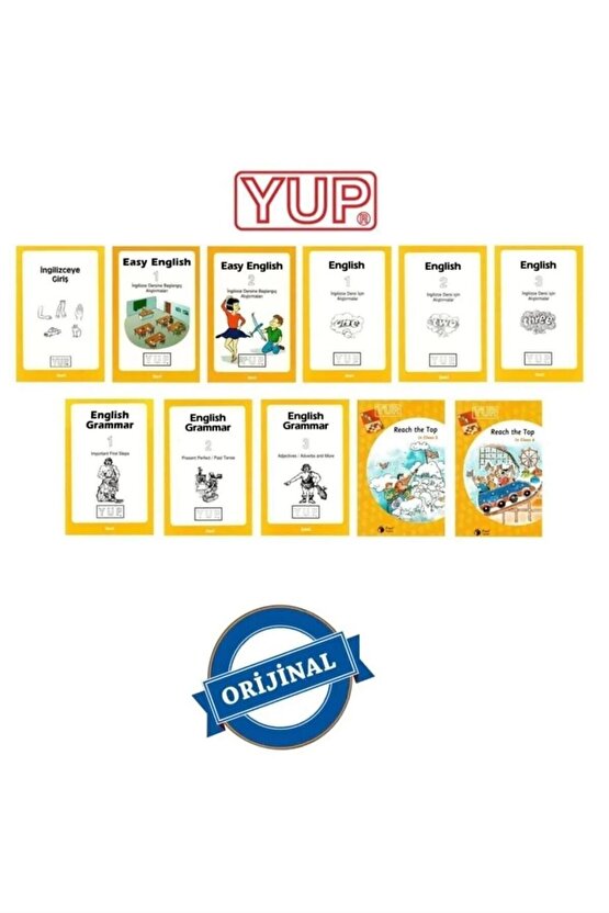 Yup 7-11 Yaş Ingilizce Eğitim Seti