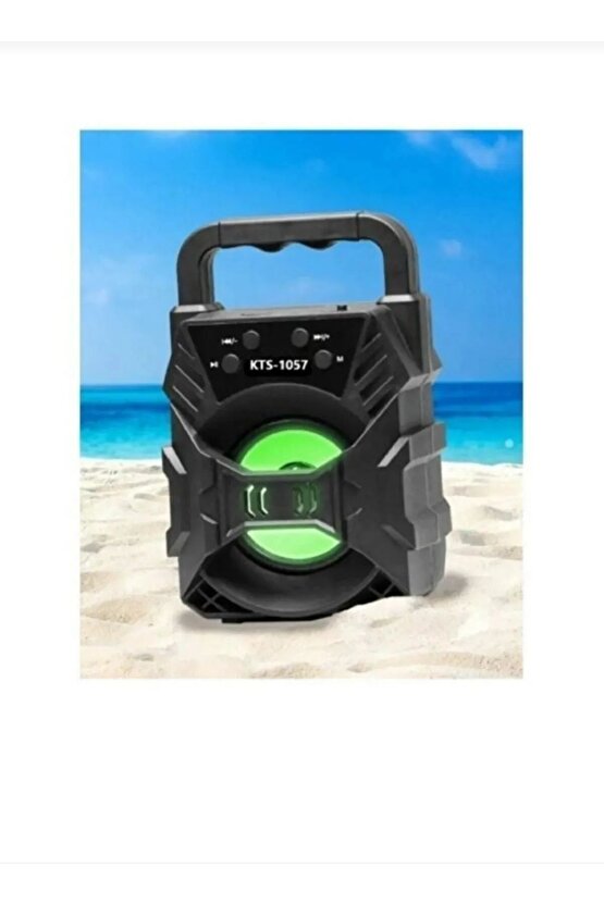 1057 Fm Radyolu Mini Taşınabilir Müzik çalar kutusu Bluetooth lu ses bombası