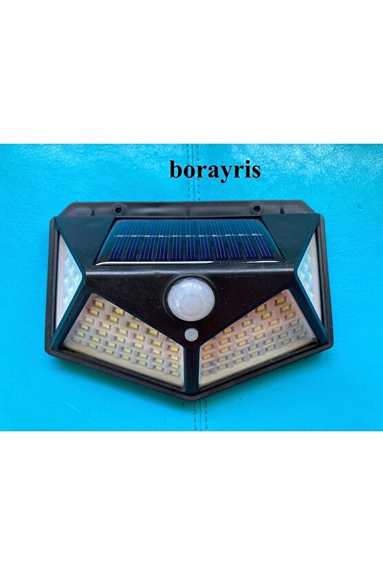 2 Adet borayris Güneş Enerjili Bahçe Lambası 100 Led Bahçe Bahçe Lambası Aydınlatma 2 ADET borayris
