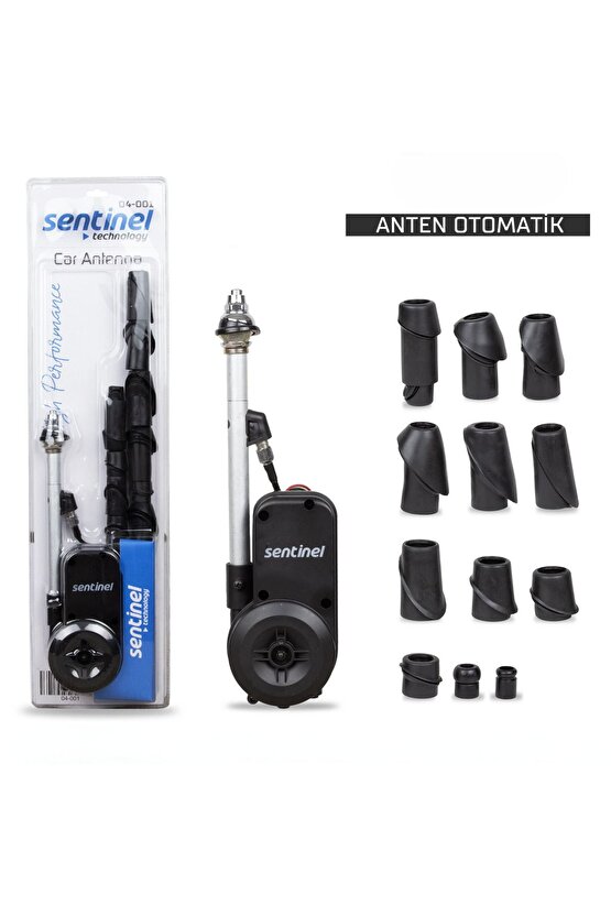 Otomatik Araç Anteni – | 12 Aparatlı | 12V | Sessiz Motor, Güçlü Sinyal, Kolay Kurulum