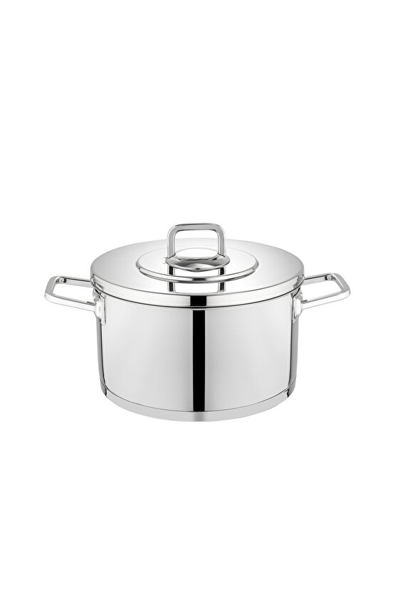 Prime Çelik Tencere Seti-8 Parça-Inox